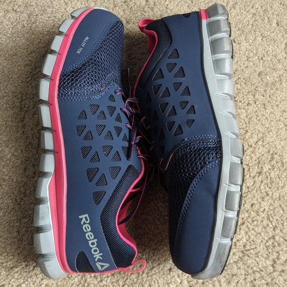 Reebok Sublite Alloy Toe Memory Work Shoes 11.5 - Picture 4 of 8